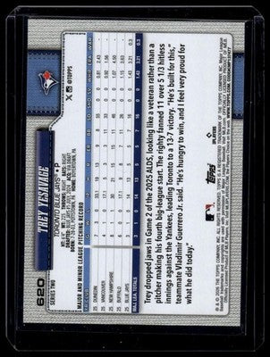 2026 Topps #620 Trey Yesavage