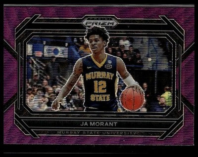 2023 Panini Prizm Draft Picks #57b Ja Morant Purple #/75