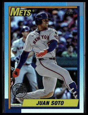2025 Topps Update #U90-26 Juan Soto 1990 Topps Baseball 35th Anniversary