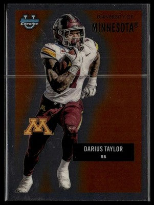 2025 Bowman University Chrome #55AV-8 Darius Taylor 1955 Bowman Football