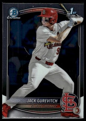2025 Bowman Draft #BDC-150 Jack Gurevitch Chrome
