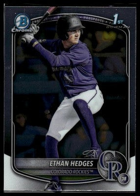 2025 Bowman Draft #BDC-148 Ethan Hedges Chrome