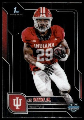 2025 Bowman University Chrome #170 Lee Beebe Jr.