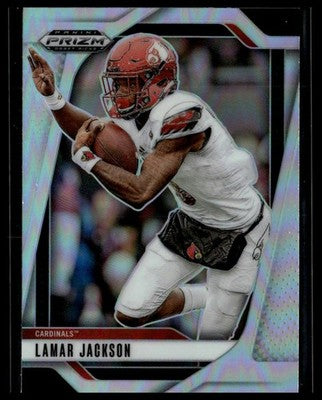 2025 Panini Prizm Draft Picks #177 Lamar Jackson Prizms Silver