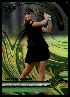 2026 Upper Deck #76 Lottie Woad Green