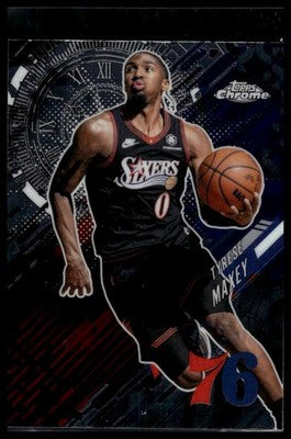 2025-26 Topps Chrome Update #GT-5 Tyrese Maxey Go Time