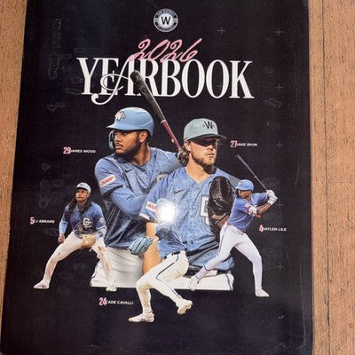 2026 Washington Nationals Official Yearbook PRE SALE