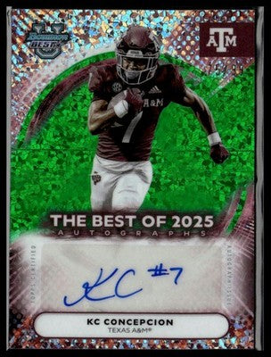 2025 Bowman University Best #BOA-KCC KC Concepcion Best Of 2025 Autographs