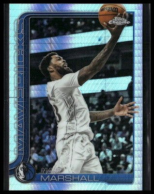 2025-26 Topps Chrome #28 Naji Marshall Refractors