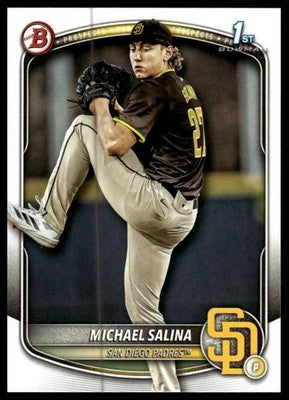 2025 Bowman Draft #BD-76 Michael Salina