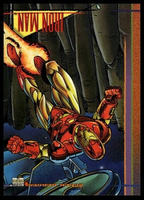 1993 SkyBox Marvel Universe #67 Iron Man