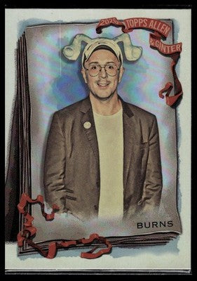 2026 Topps Allen & Ginter #58 Steve Burns Silver Portrait