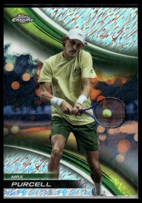 2025 Topps Chrome #120 Max Purcell Shimmer Refractor