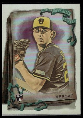 2026 Topps Allen & Ginter #239 Brandon Sproat Silver Portrait