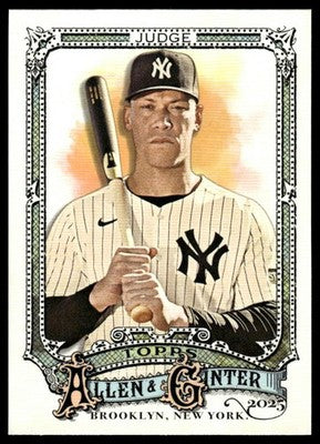 2025 Topps Allen & Ginter #122 Aaron Judge