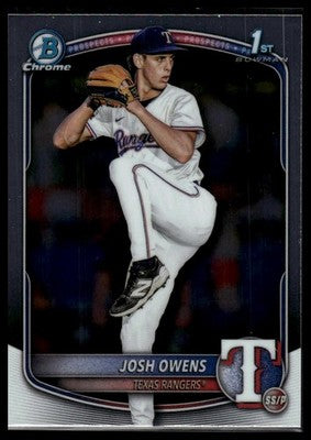 2025 Bowman Draft #BD-119 Josh Owens
