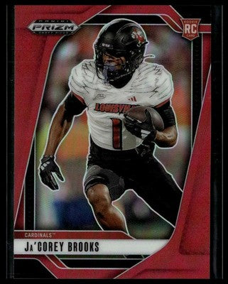 2025 Panini Prizm Draft Picks #50 Ja'Corey Brooks Prizms Red #/399