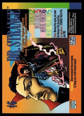 1993 SkyBox Marvel Universe #46 Dr. Strange