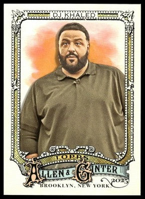 2025 Topps Allen & Ginter #208 DJ Khaled