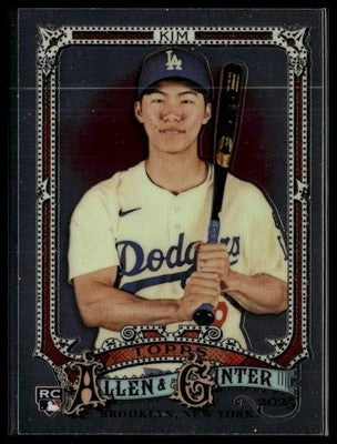 2025 Topps Allen & Ginter #71 Hyeseong Kim Silver Portrait