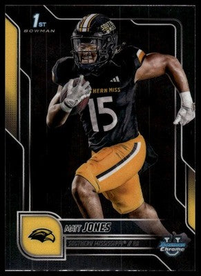 2025 Bowman University Chrome #101 Matt Jones