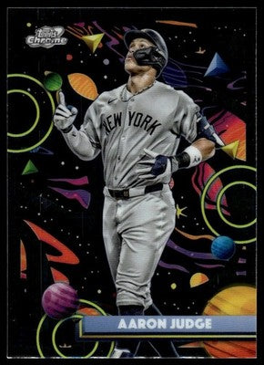 2025 Topps Chrome Cosmic #185 Aaron Judge