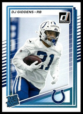 2025 Donruss #364 DJ Giddens
