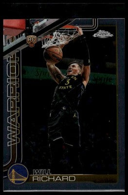 2025-26 Topps Chrome Update #196 Will Richard