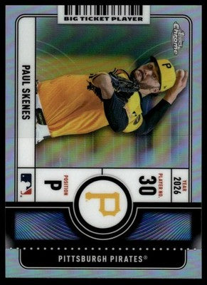 2026 Topps #BTP-14 Paul Skenes Big Ticket Players