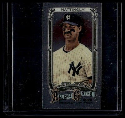 2025 Topps Allen & Ginter #173 Don Mattingly Chrome Mini