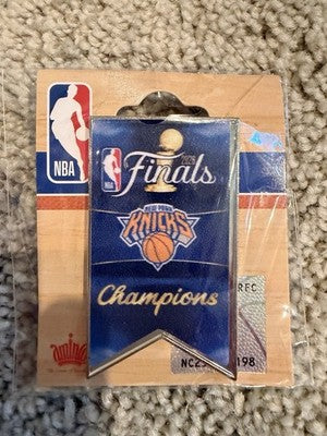 2025 2026 NBA Finals Champions New York Knicks Collector Pin V3