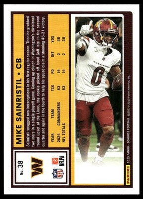 2025 Donruss #38 Mike Sainristil