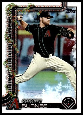 2025 Topps Holiday #H185 Corbin Burnes