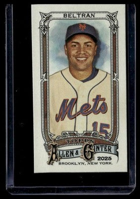 2025 Topps Allen & Ginter #153 Carlos Beltrán Mini