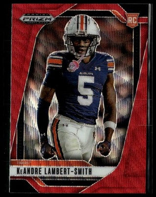 2025 Panini Prizm Draft Picks #12 KeAndre Lambert-Smith Prizms Red
