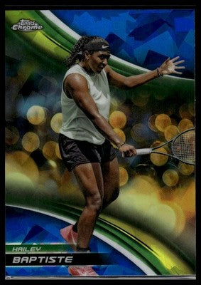 2025 Topps Chrome Sapphire Edition #107 Hailey Baptiste