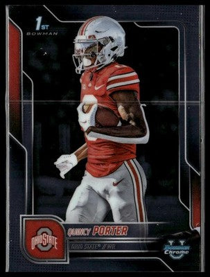 2025 Bowman University Chrome #95 Quincy Porter