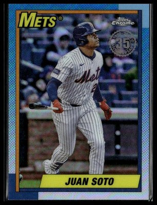 2025 Topps Chrome Update #90CU-4 Juan Soto 1990 Topps Chrome