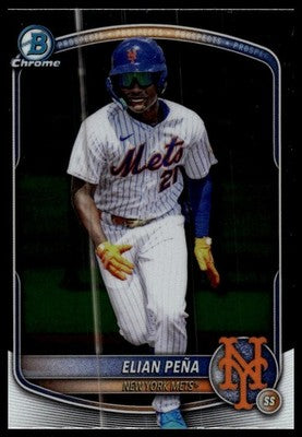 2025 Bowman Draft #BDC-115 Elian Peña Chrome