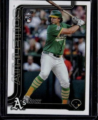 2025 Topps Update #US201 Nick Kurtz
