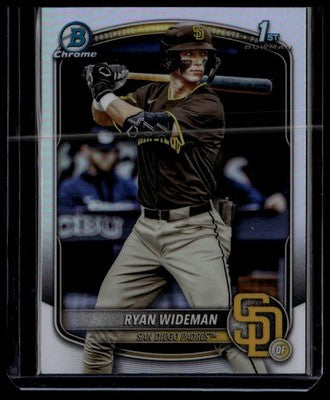 2025 Bowman Draft #BDC-190 Ryan Wideman Chrome Refractor