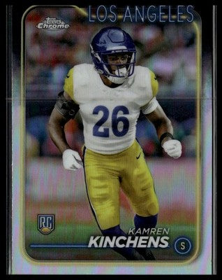 2024 Topps Chrome #282 Kamren Kinchens Refractor