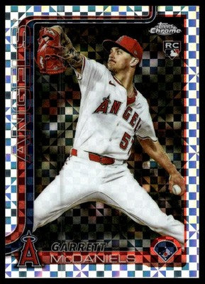 2025 Topps Chrome Update #USC20 Garrett McDaniels X-Fractors