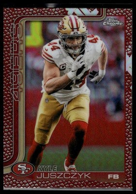 2025 Topps Chrome #270 Kyle Juszczyk