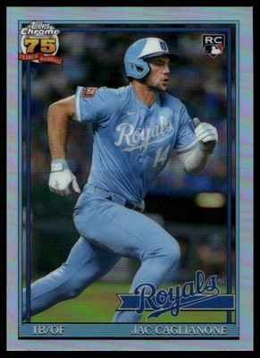2026 Topps Chrome #91CB-20 Jac Caglianone 1991 Topps Baseball 35th Anniversary