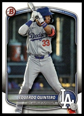 2025 Bowman Draft #BD-111 Eduardo Quintero