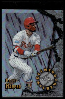 2026 Topps Chrome #WC-4 Bryce Harper Wrecking Crew