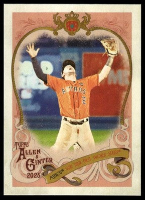 2025 Topps Allen & Ginter #SV-39 Alex Bregman Sweet Victory