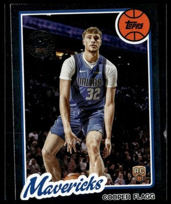 2025-26 Topps #80BK-51 Cooper Flagg 1980-81 Topps Basketball