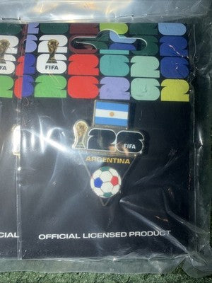 FIFA 2026 World Cup Logo Pin USA United States Argentina
